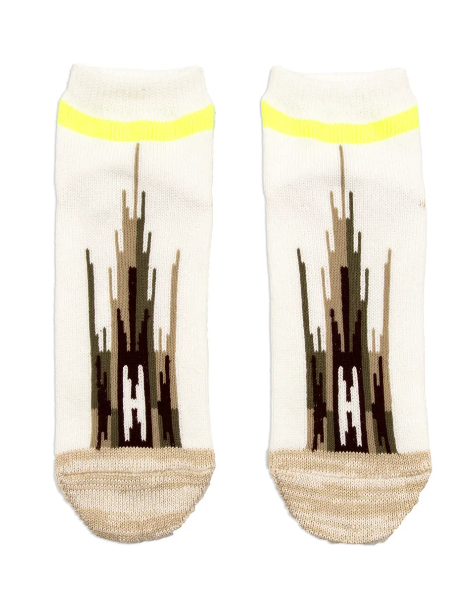 84 Yarns Ortega Ankle Socks - White