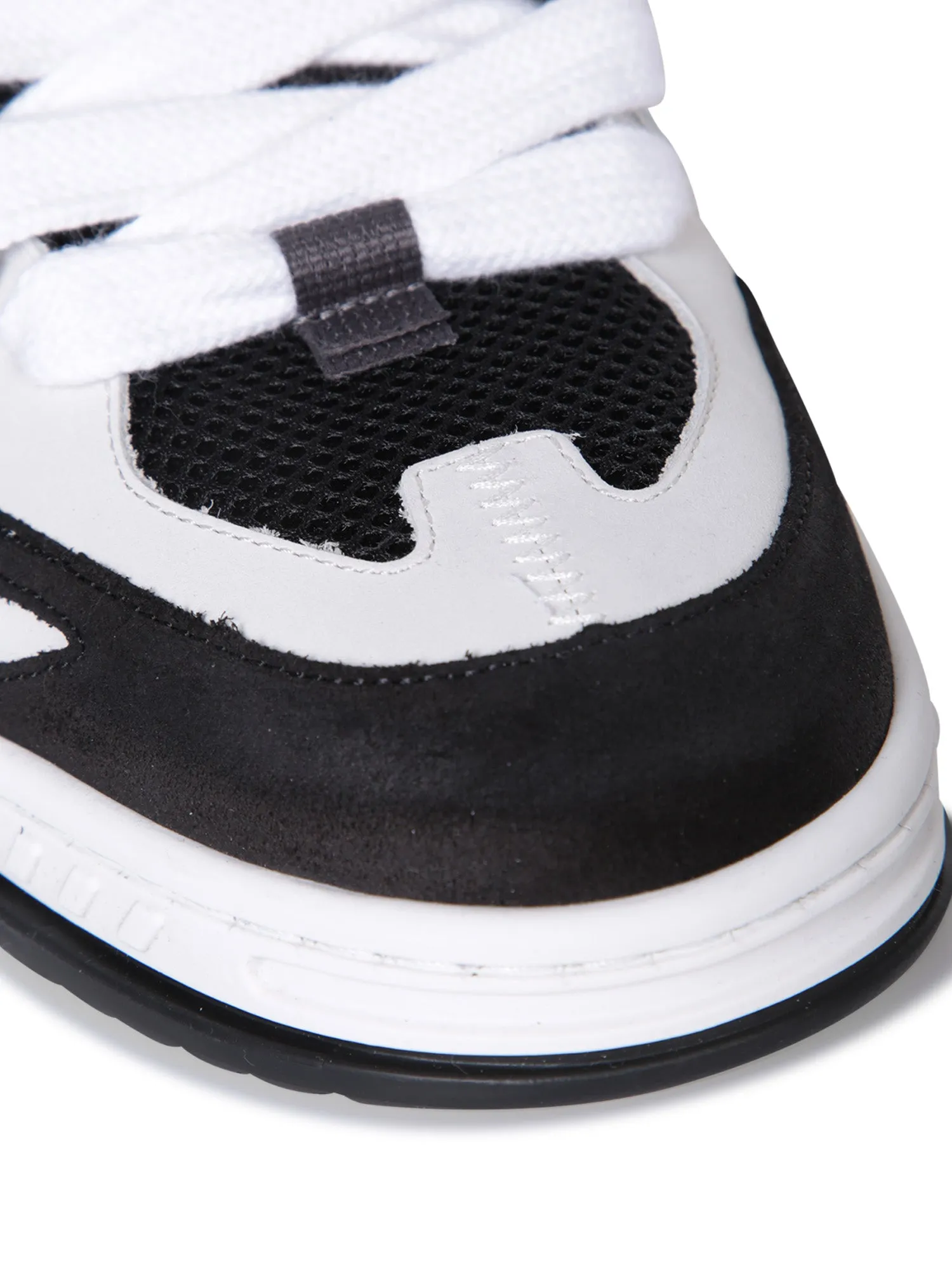 Area Patchwork Black/White Sneakers