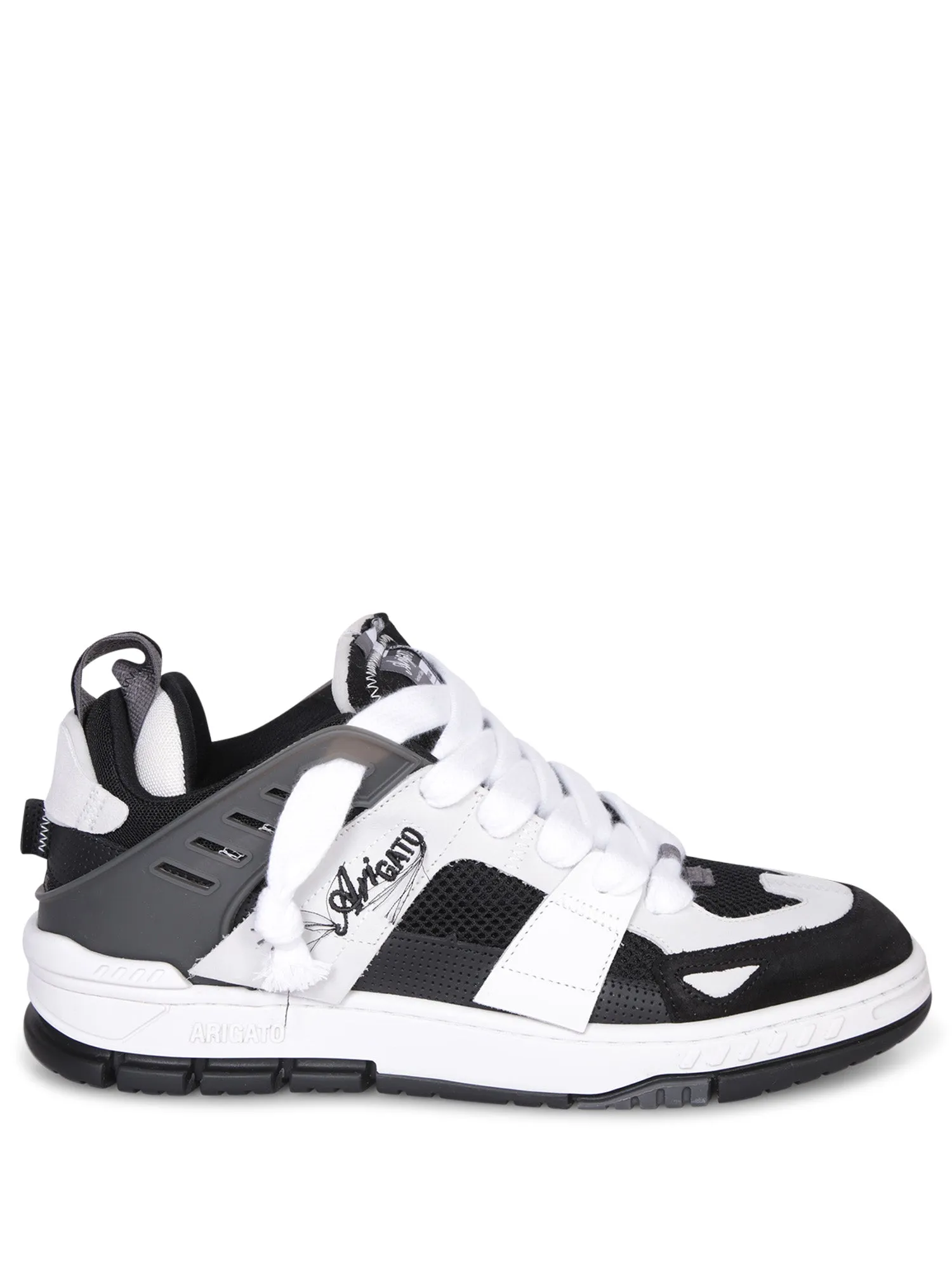 Area Patchwork Black/White Sneakers