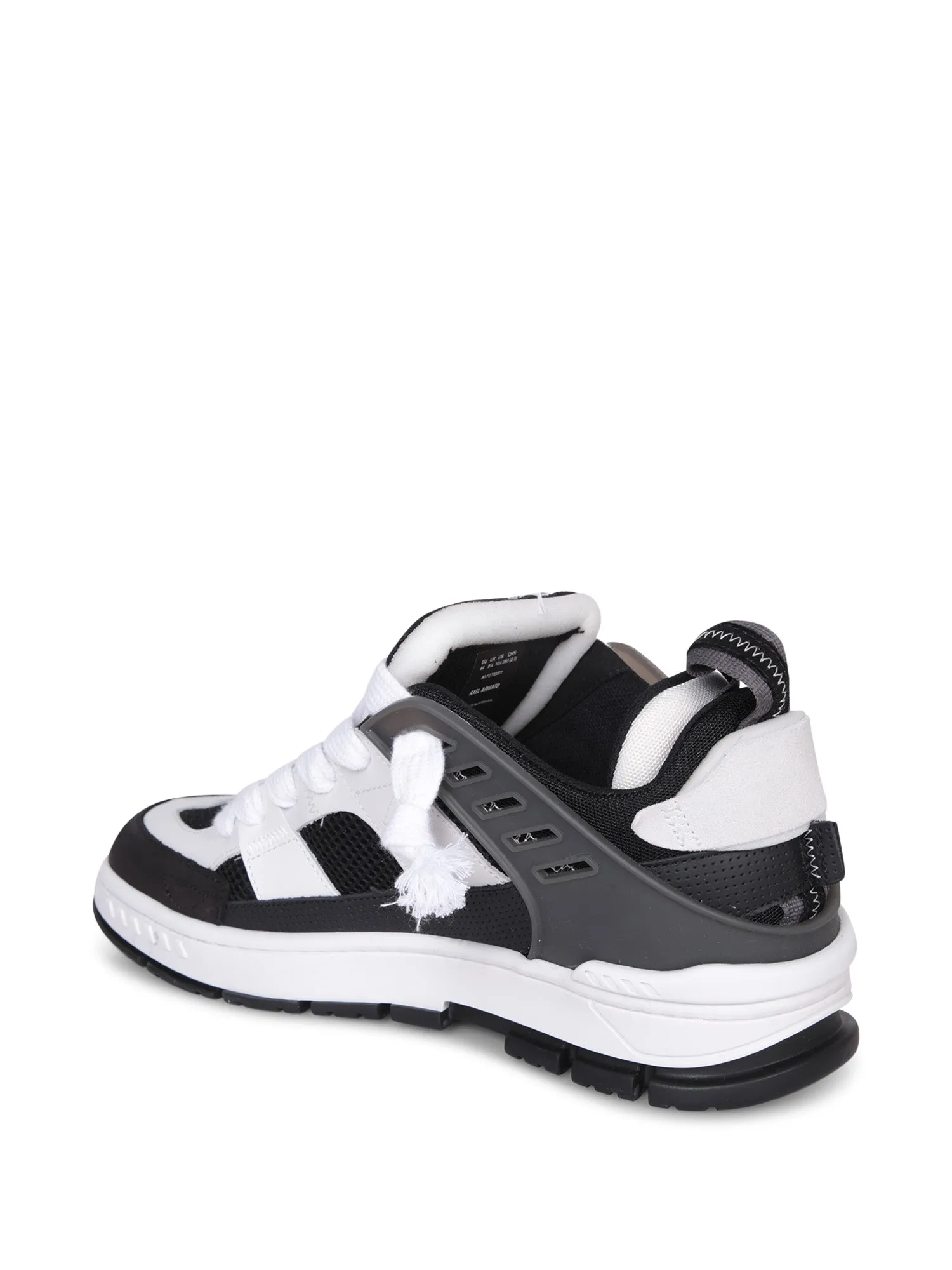 Area Patchwork Black/White Sneakers