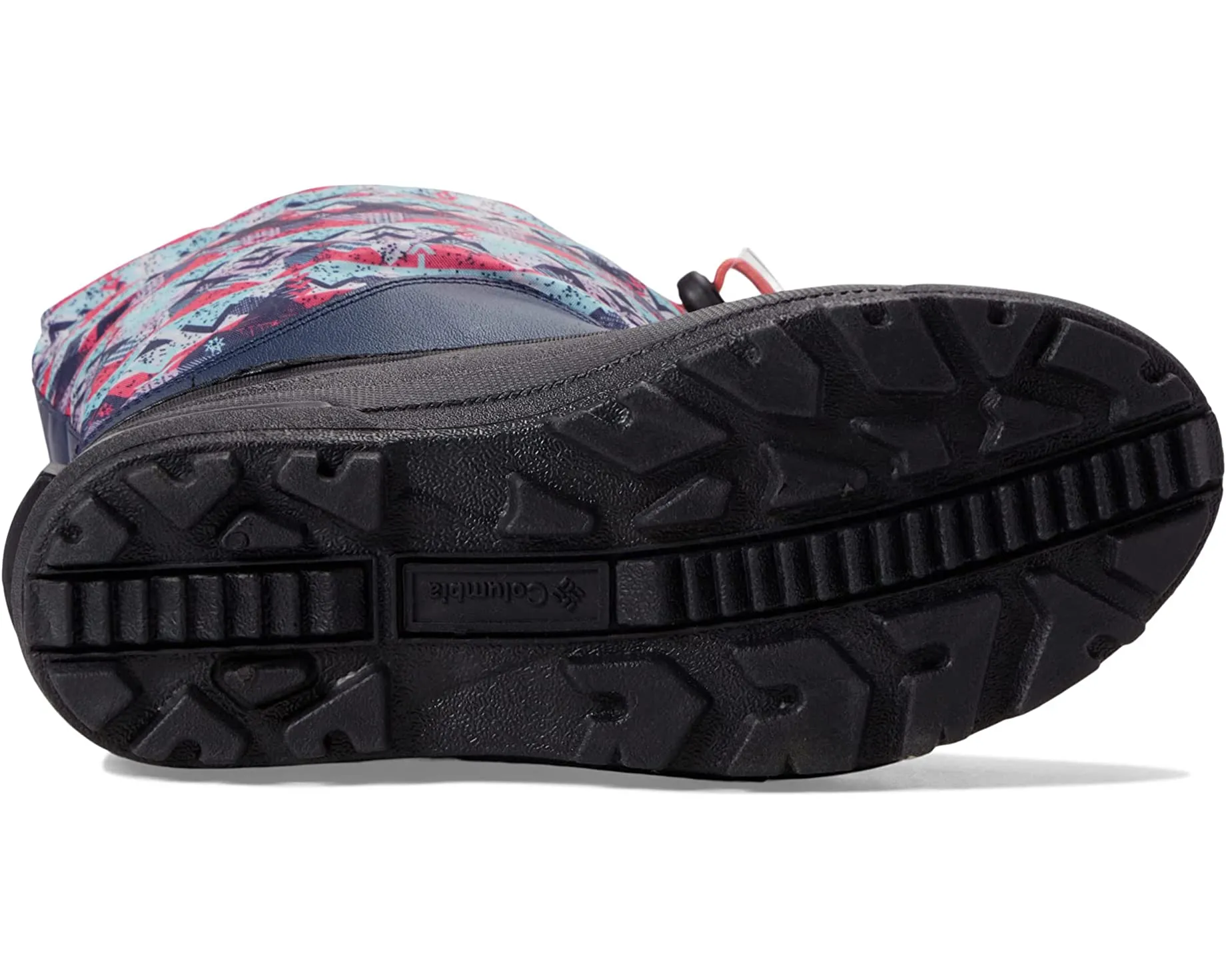 Columbia Kids Powderbug Forty Winter Boots- Nocturnal/ Blush Pink