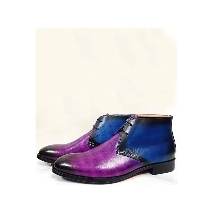 CowElegance Leisure Lace-Up Ankle Boots