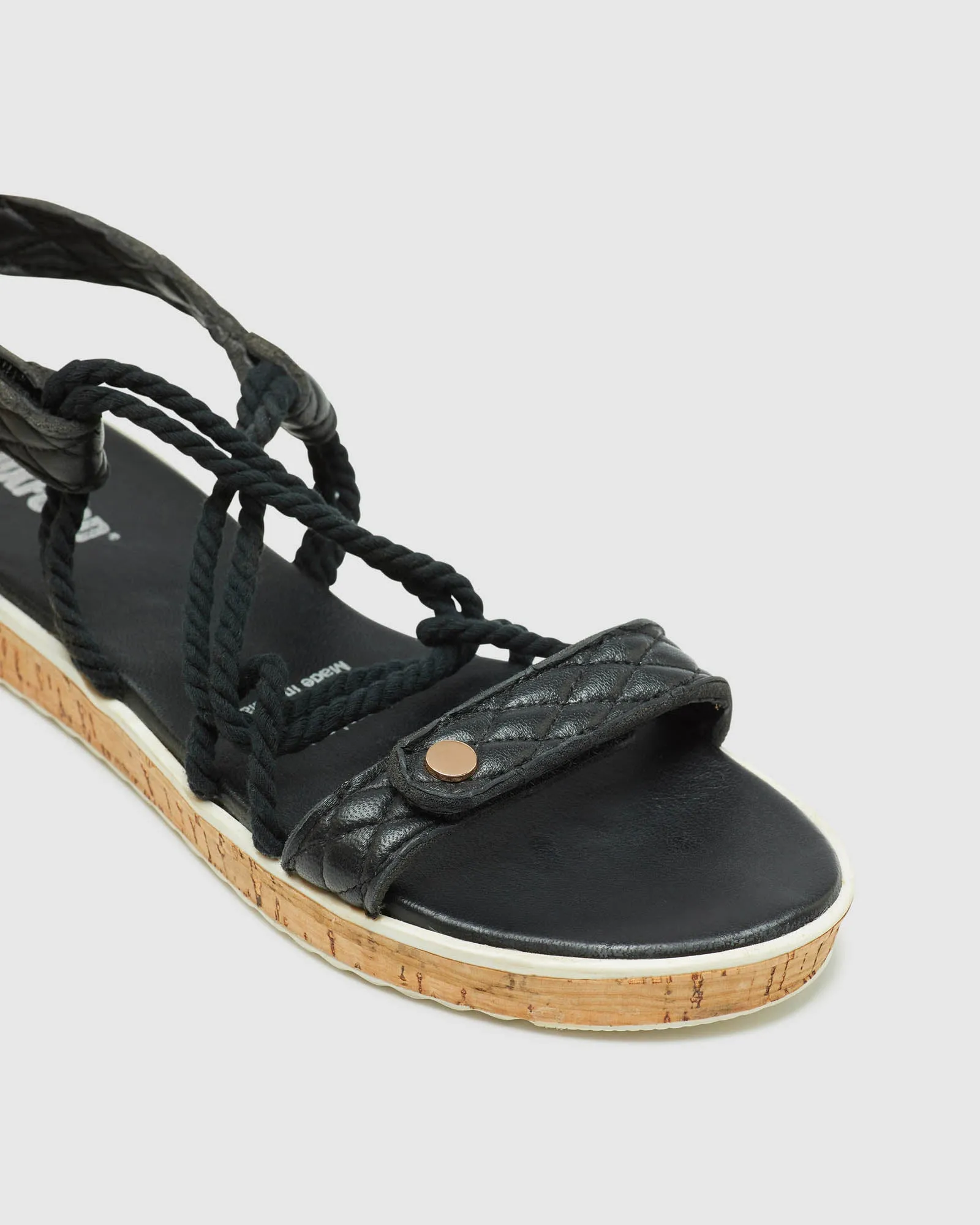 Maribel Leather Flatform
