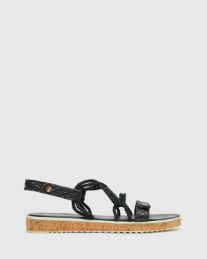Maribel Leather Flatform