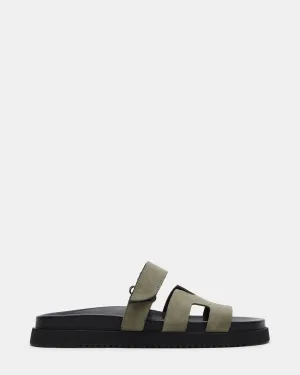 MAYVEN KHAKI SUEDE