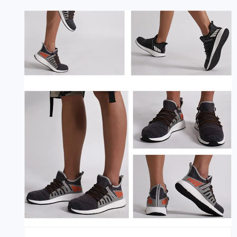 New 2022 Women Safety Boots Lightweight Indestructible Working Shoes For Men Steel Toe Cap Male Footwear Industrial Shoes