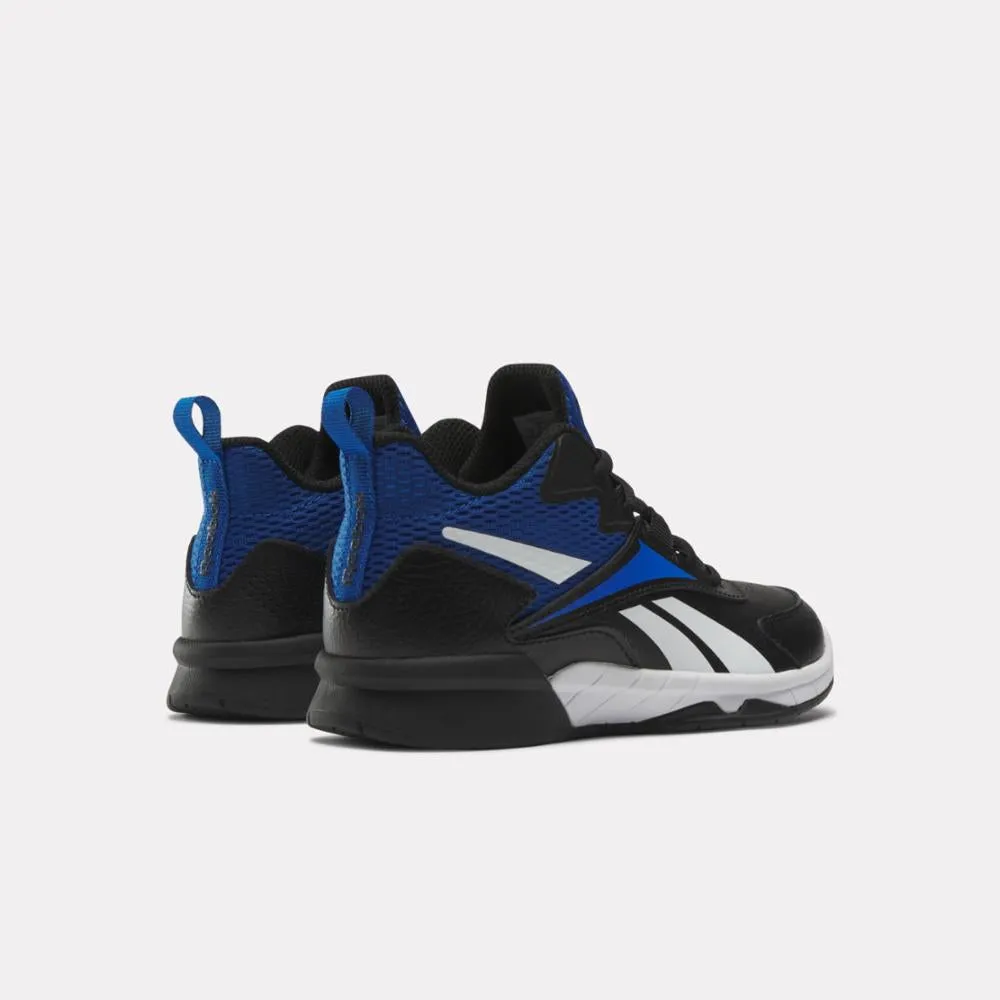 Reebok Footwear Kids More Buckets Shoes - Preschool CBLACK/VECBLU/FTWWHT