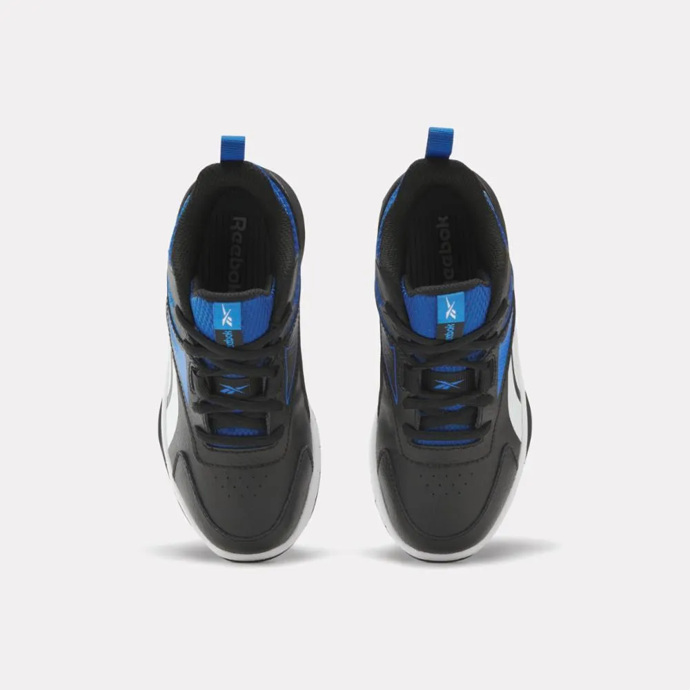 Reebok Footwear Kids More Buckets Shoes - Preschool CBLACK/VECBLU/FTWWHT